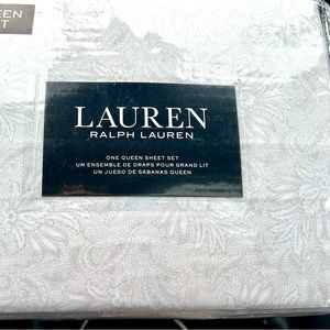 RALPH LAUREN QUEEN SHEET SET